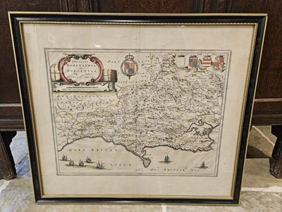 Lot 60 - Hampshire & Berkshire. Jansson (Jan), Hantoniae comitatus cum Bercheria, Amsterdam, circa 1648