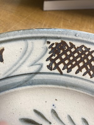 Lot 525 - Cardew (Seth, 1934-2016) at Wenford Bridge. A stoneware plate