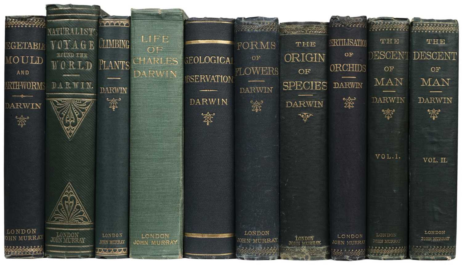 Lot 520 - Darwin (Charles). A collection of works, 48 volumes including The Origin of Species...