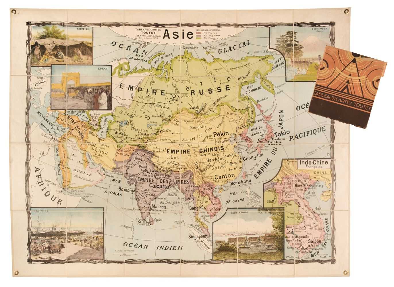 Lot 8 - Asia. Bricon (J. & Lesot A.), Asie, Paris, circa 1910