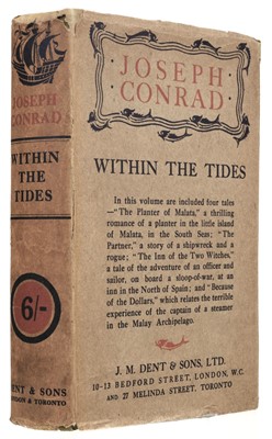 Lot 397 - Conrad (Joseph). Within the Tides, 1st edition, 1915