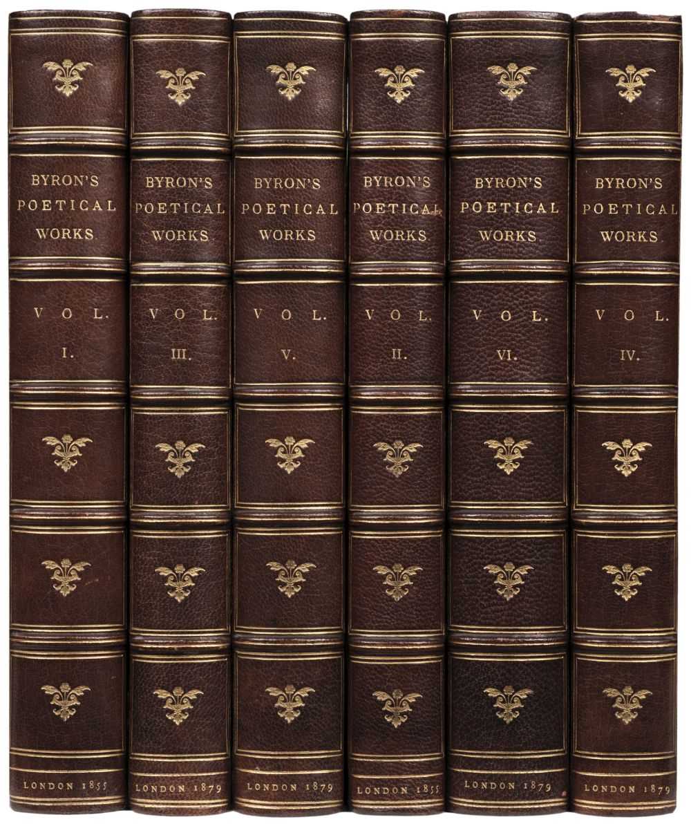 Byron Works Lot 348 - Lord Byron. The Poetical Works..., 1855/1879