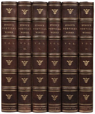 Lot 348 - Lord Byron. The Poetical Works..., 1855/1879