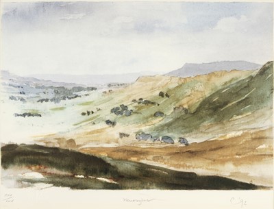 Lot 466 - Charles (King of the United Kingdom III, 1948-). Wensleydale, lithograph