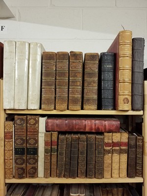 Lot 452 - Antiquarian. A large collection of 18th to 19th century literature, approximately 110 volumes