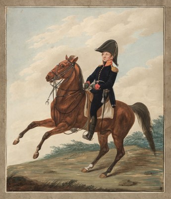 Lot 175 - Sauerweid (Alexander Ivanovitch, 1783-1844). An Officer on the General Staff..., 1810