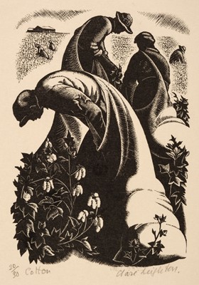 Lot 423 - Leighton (Clare, 1898-1989). Cotton Pickers, 1941