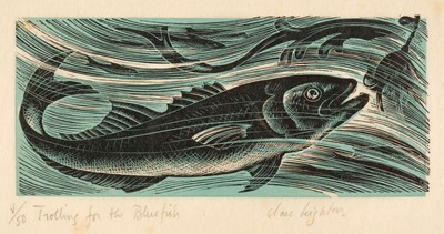 Lot 429 - Leighton (Clare, 1898-1989). Trolling for the Bluefish, circa 1950