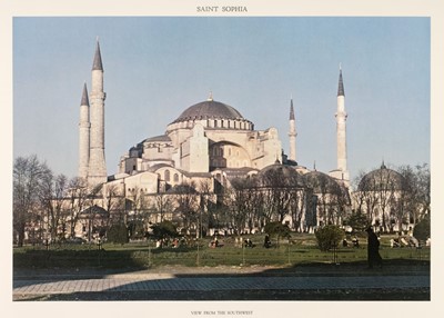 Lot 26 - Vann Nice (Robert). Saint Sophia in Istanbul, [1965]