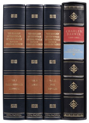 Lot 552 - Darwin (Charles). The Zoology of the Voyage of H.M.S. Beagle, 3 vols., facsimile reprint, 1980