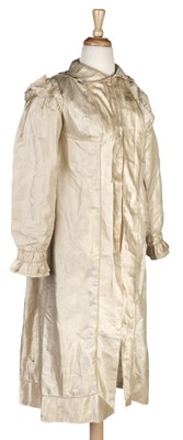 Lot 722 - Clothing. A Regency silk pelisse, circa 1810-1820