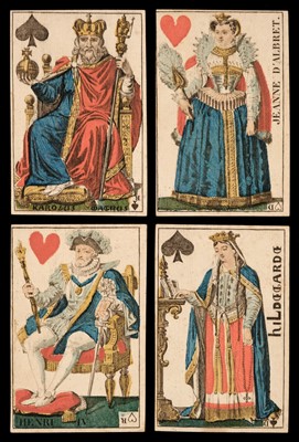 Lot 543 - French playing cards. Cartes Royales, 2nd edition, Paris: Widow Dambrin, 1817