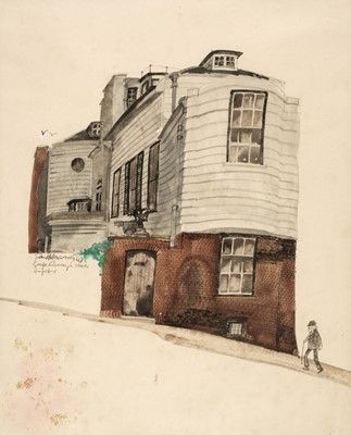 Lot 173 - Hogarth (Paul, 1917-1001). George Romney's House Hampstead, circa 1977