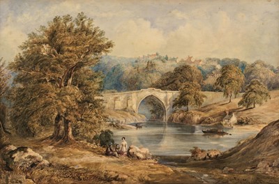 Lot 195 - Manner of William Purser (1785-1856). The Brig o'Balgownie, circa 1830s