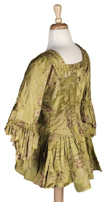 Lot 724 - Clothing. A silk pierrot bodice, circa 1720s