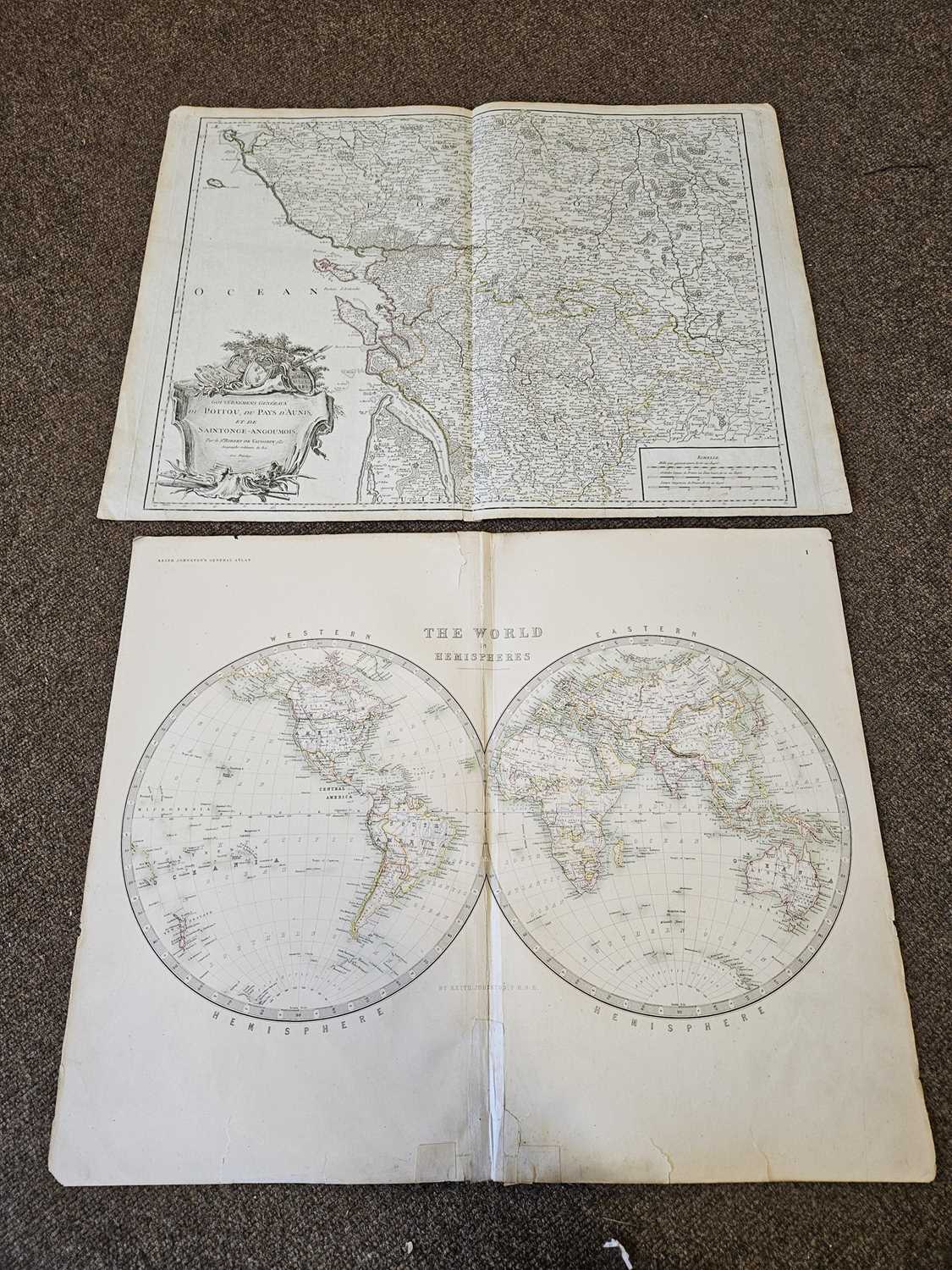 Lot 55 - Foreign Maps. A collection of approximately