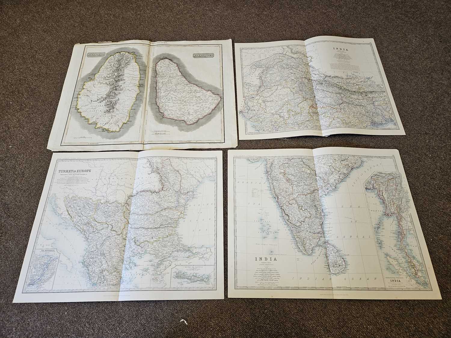 Lot 55 - Foreign Maps. A collection of approximately