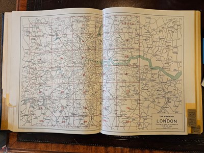 Lot 279 - Bacon (G. W. publisher). Bacon's Large Scale Atlas of London and Suburbs..., circa 1920s