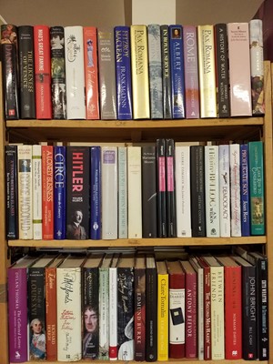 Lot 466 - Literature. A large collection of modern literature, non-fiction, history & biography