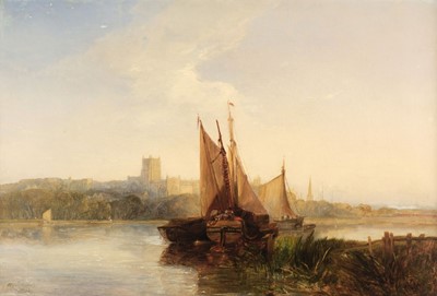 Lot 117 - Müller (William James, 1812-1845). View across Avon towards Bristol Cathedral, 1832