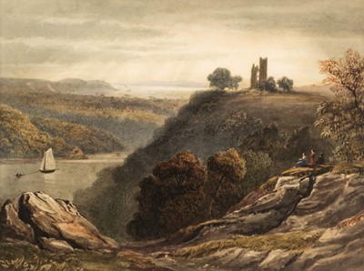 Lot 89 - Jackson (Samuel, 1794-1869). The Avon from Durdham Down with Cook’s Folly, watercolour