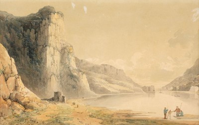Lot 95 - Danby (Francis, 1793-1861). St Vincent's Rocks with the Lime Kiln and the Hotwells, circa 1815