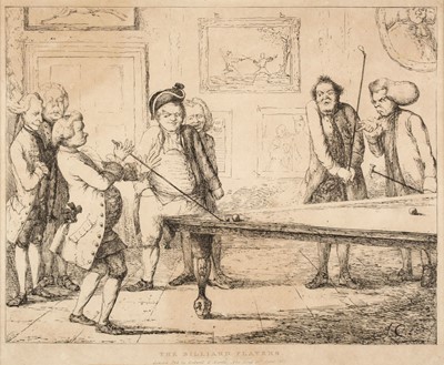 Lot 143 - Billiards. A collection of thirty prints, 19th & 20th century