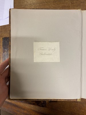 Lot 90 - Darwin (Erasmus). The Temple of Nature, 1st edition, 1805