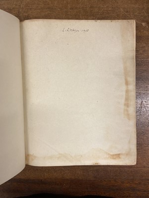 Lot 90 - Darwin (Erasmus). The Temple of Nature, 1st edition, 1805