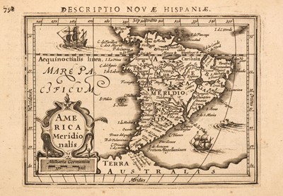 Lot 18 - Bertius (Petrus). 6 maps of South America, 1616-37