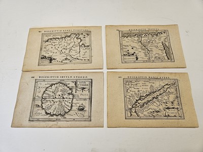 Lot 72 - Bertius (Petrus). Maps of South America, Africa and surrounding islands, 1616-37