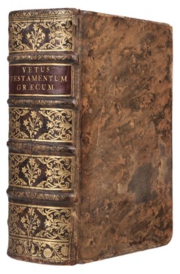 Lot 314 - Bible [Greek Old Testament]. Vetus Testamentum Graecum, 1653