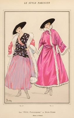 Lot 423 - Fashion. Le Style Parisien, Directeur-Gerant Lucien Vogel, Paris, 1915..., and others