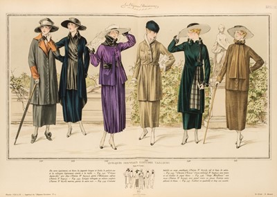Lot 423 - Fashion. Le Style Parisien, Directeur-Gerant Lucien Vogel, Paris, 1915..., and others