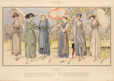 Lot 423 - Fashion. Le Style Parisien, Directeur-Gerant Lucien Vogel, Paris, 1915..., and others