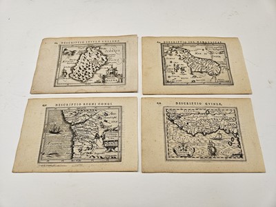 Lot 16 - Bertius (Petrus). 12 maps of Africa and surrounding islands, 1616-37