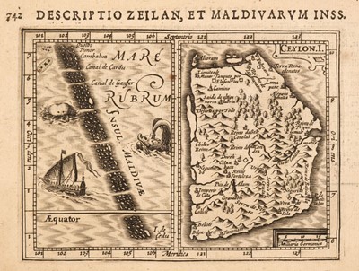 Lot 20 - Bertius (Petrus). 7 maps of India, 1616-37