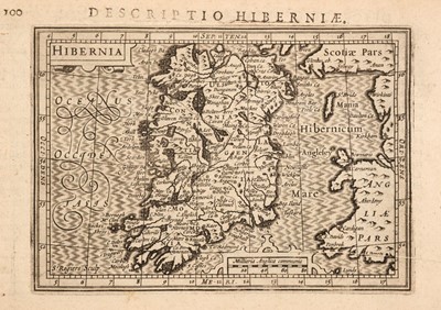 Lot 21 - Bertius (Petrus). 7 maps of Ireland, 1616-37