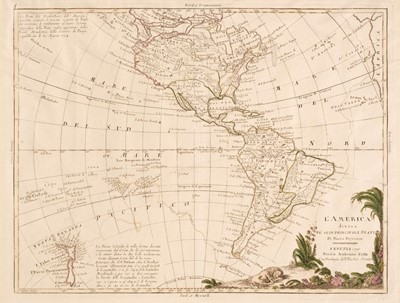 Lot 119 - The Americas. Zatta (Antonio), L'America divisa ne' Suoi principali Stati, Venice, 1770