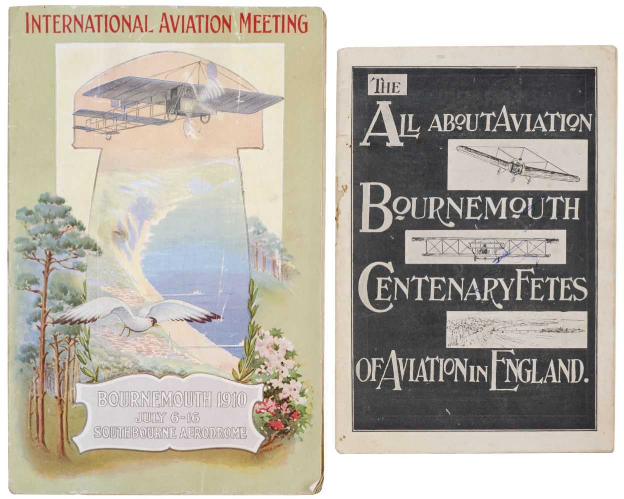 Lot 426 - Bournemouth International Aviation Meeting 1910. The Official Programme