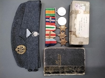 Lot 104 - WWII Medals attributed to Corporal A.W. Humphries, Auxiliary Air Force