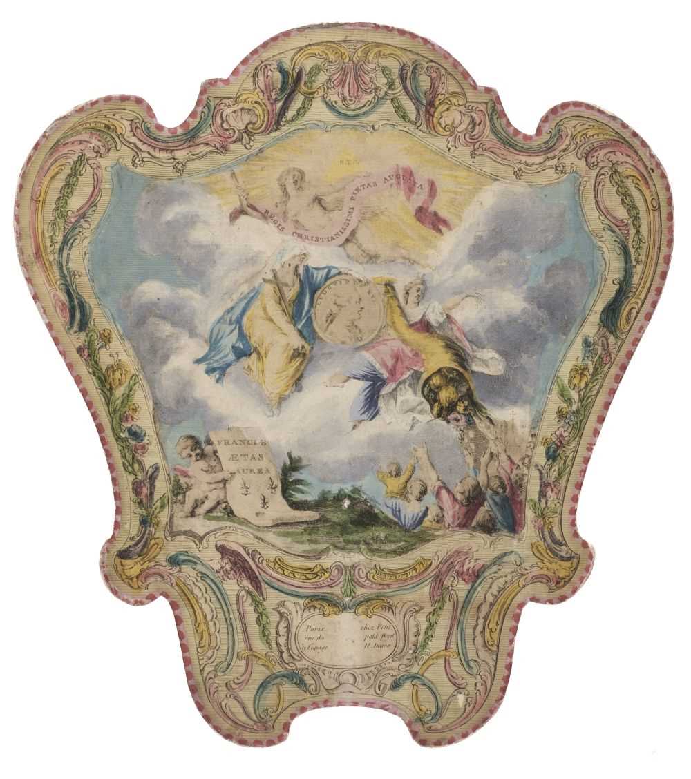 Lot 791 - French Revolution Fan. Regis Christianissimi Pietas Augusta, Paris: Petit, circa 1780