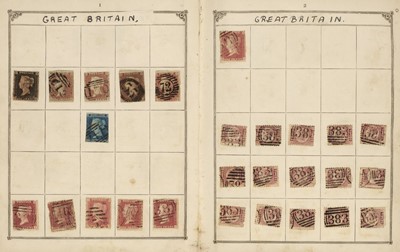 Lot 410 - Stamps. An 1895 Lincoln Album, with some later additions