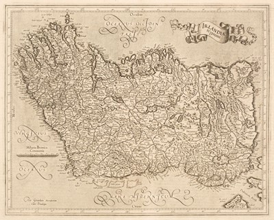 Lot 99 - Ireland. Mercator (Gerard), Irlandiae Regnum, circa 1628