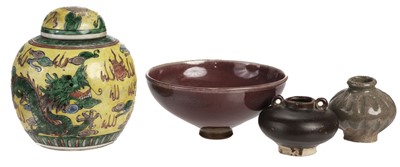 Lot 574 - Chinese Ceramics. A Chinese Jun ware bowl circa 1920s