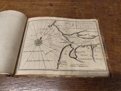 Lot 44 - Morris (Lewis). Plans of Harbours, Bars, Bays and Roads of St. George's Channel, 1748