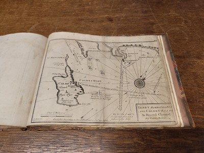 Lot 44 - Morris (Lewis). Plans of Harbours, Bars, Bays and Roads of St. George's Channel, 1748