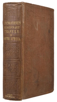 Lot 15 - Livingstone (David). Missionary Travels and Researches in South Africa, 1st edition, 1857