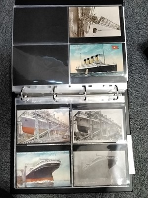 Lot 217 - WWI Hospital Ships. A collection of approximately 190 postcards of WWI hospital ships