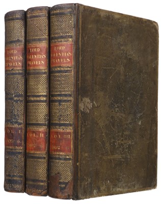 Lot 25 - Valentia (George). Voyages and Travels to India, Ceylon, The Red Sea, Abyssinia, and Egypt, 1st ed, 1809